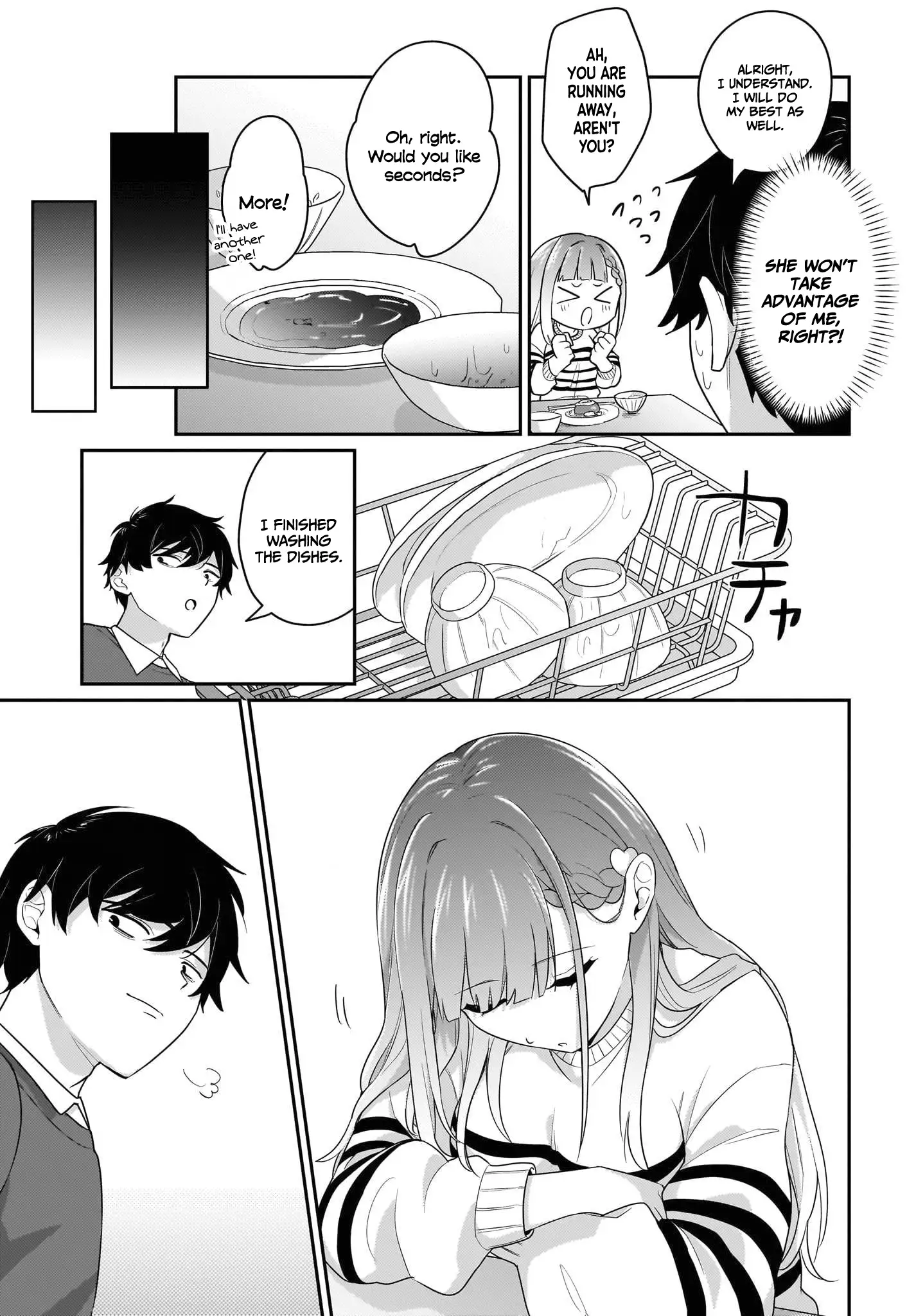 I, a Tired Office Worker, Start Living Together with a Beautiful Highschool Girl whom I Met Again After 7 Years Chapter 3 - page 18