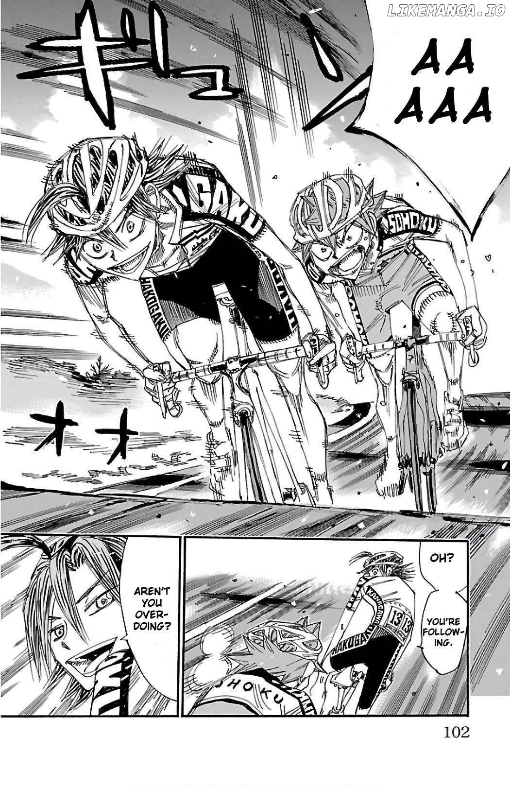 Yowamushi Pedal Chapter 489 - page 12