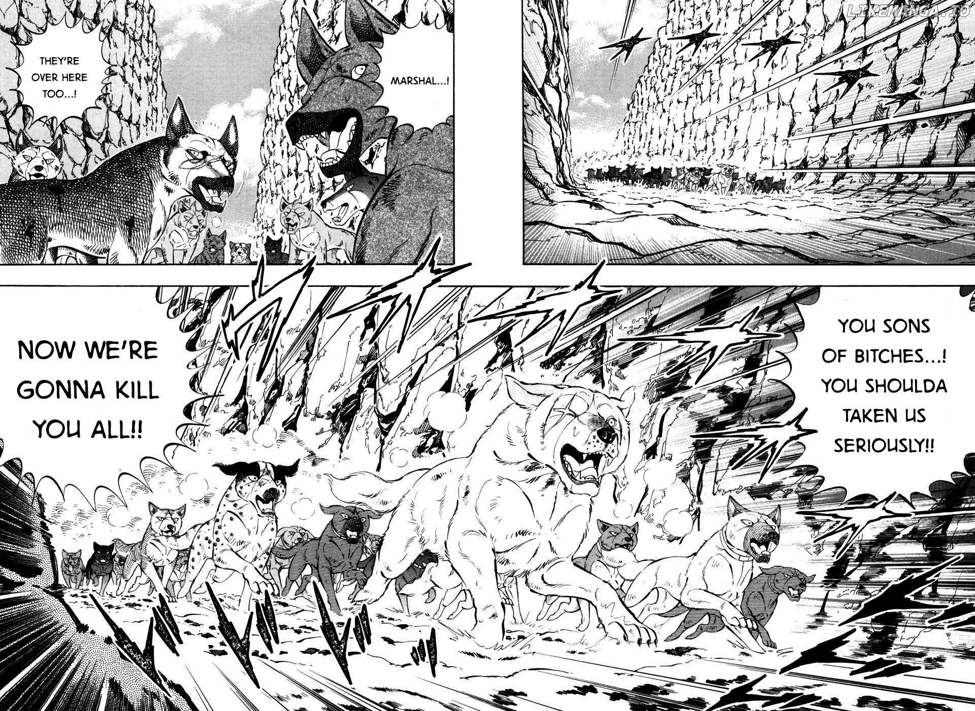 Ginga Densetsu Weed Chapter 396 - page 8