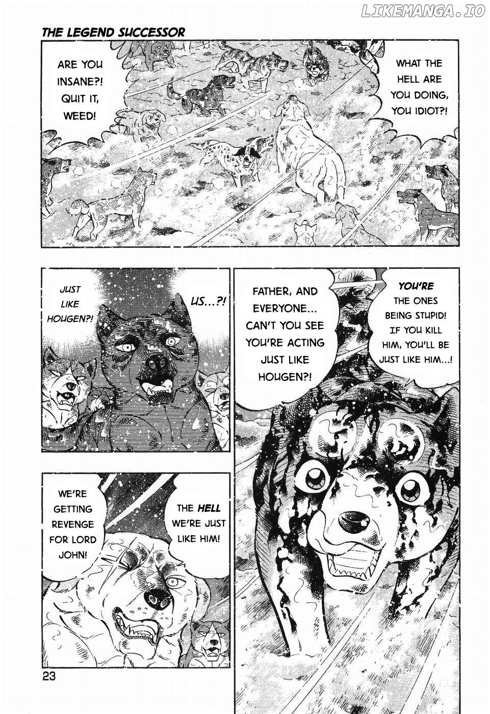 Ginga Densetsu Weed Chapter 252 - page 24