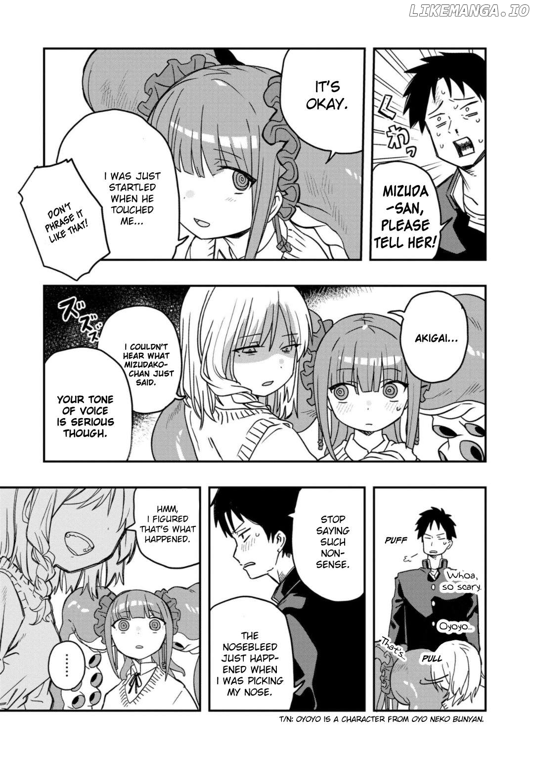 Mizudako-Chan Kara Wa Nigerarenai! Chapter 3 - page 13