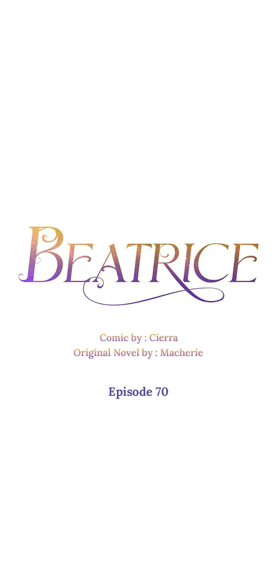 Beatrice - Manhwa Chapter 70 - page 1