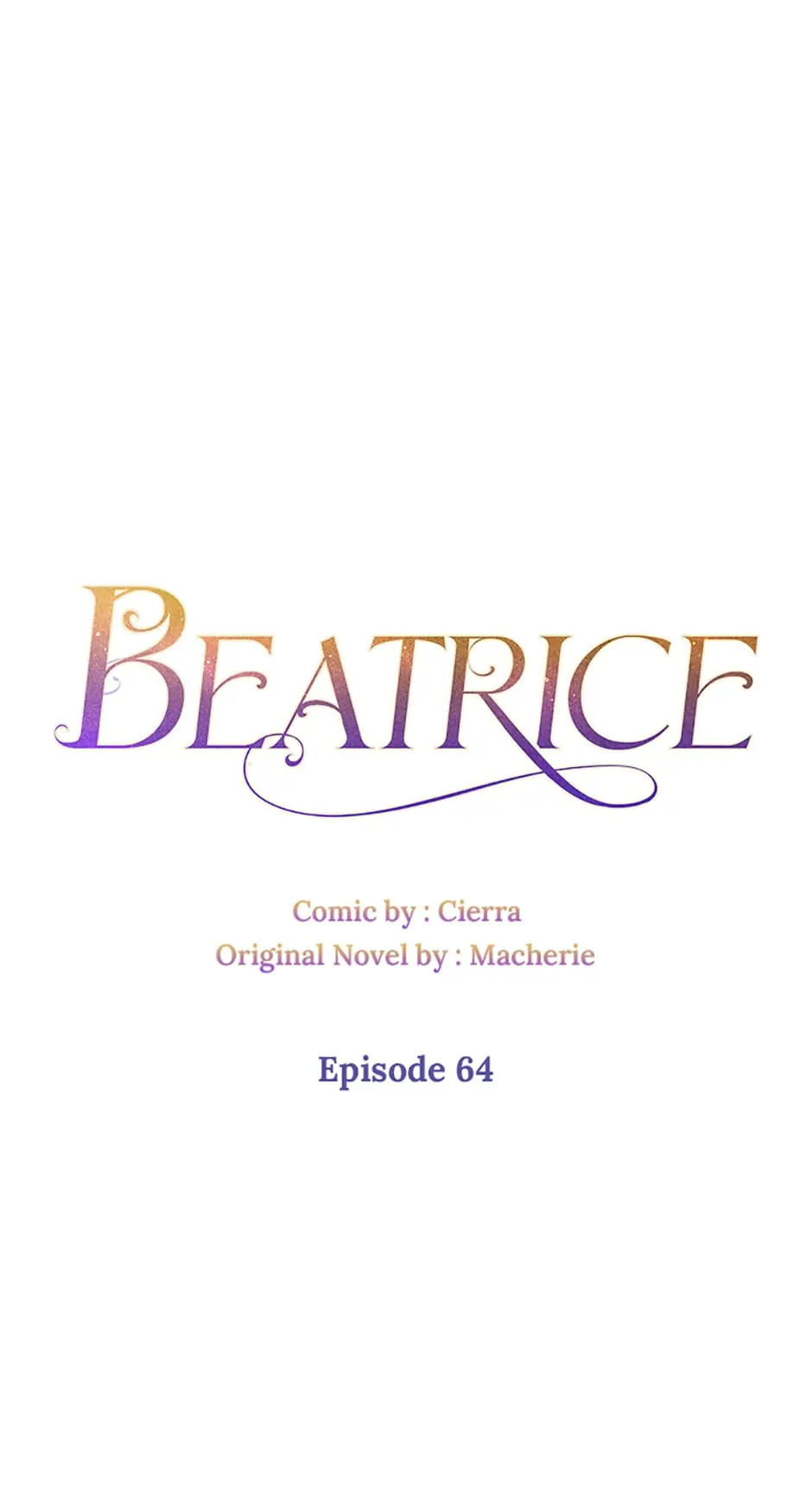 Beatrice - Manhwa Chapter 64 - page 1