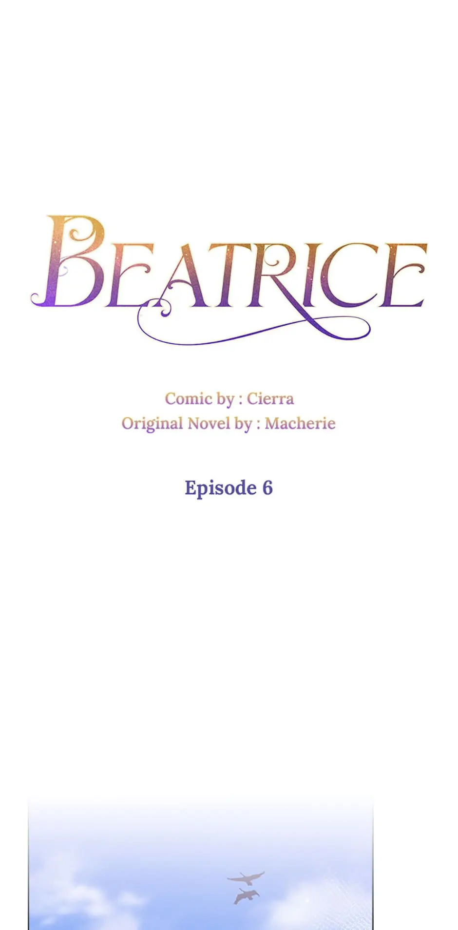 Beatrice - Manhwa Chapter 6 - page 1