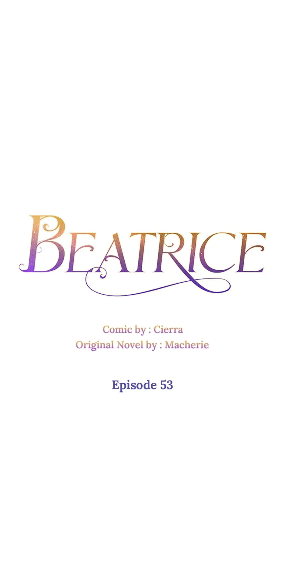 Beatrice - Manhwa Chapter 53 - page 1