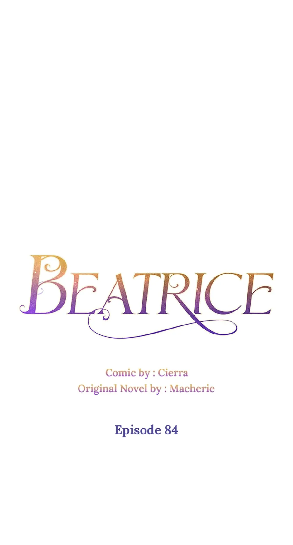 Beatrice - Manhwa Chapter 84 - page 1