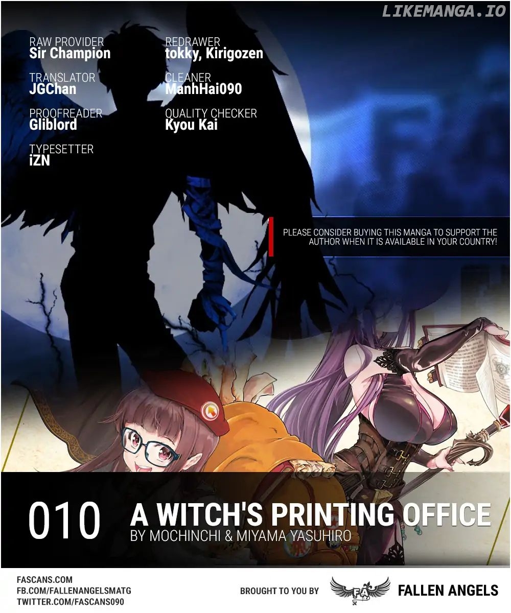 a Witch's Printing Office chapter 10 - page 1