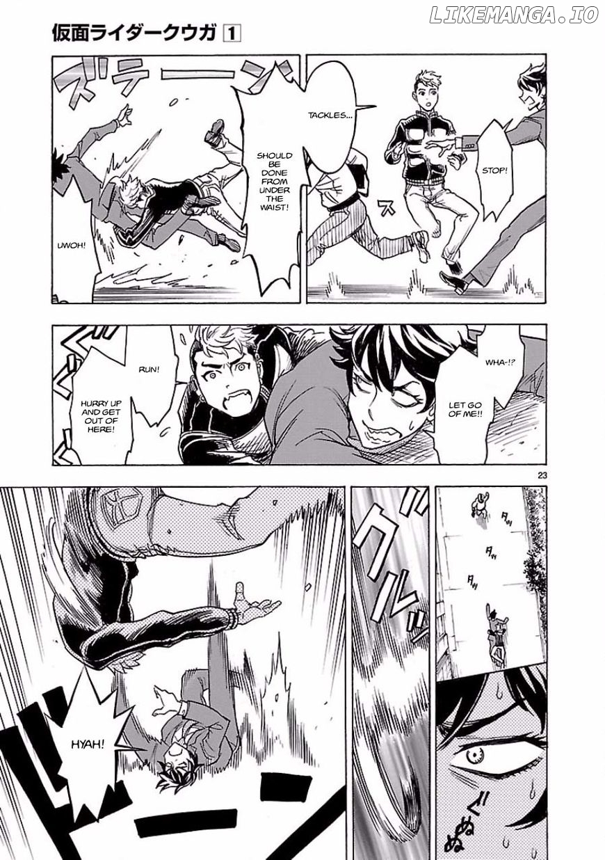 Kamen Rider Kuuga chapter 2 - page 23