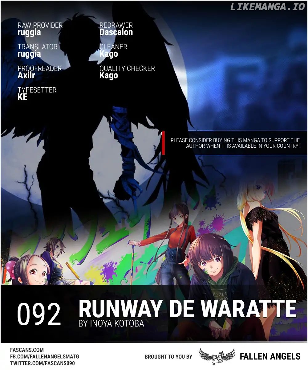 Runway De Waratte chapter 92 - page 1