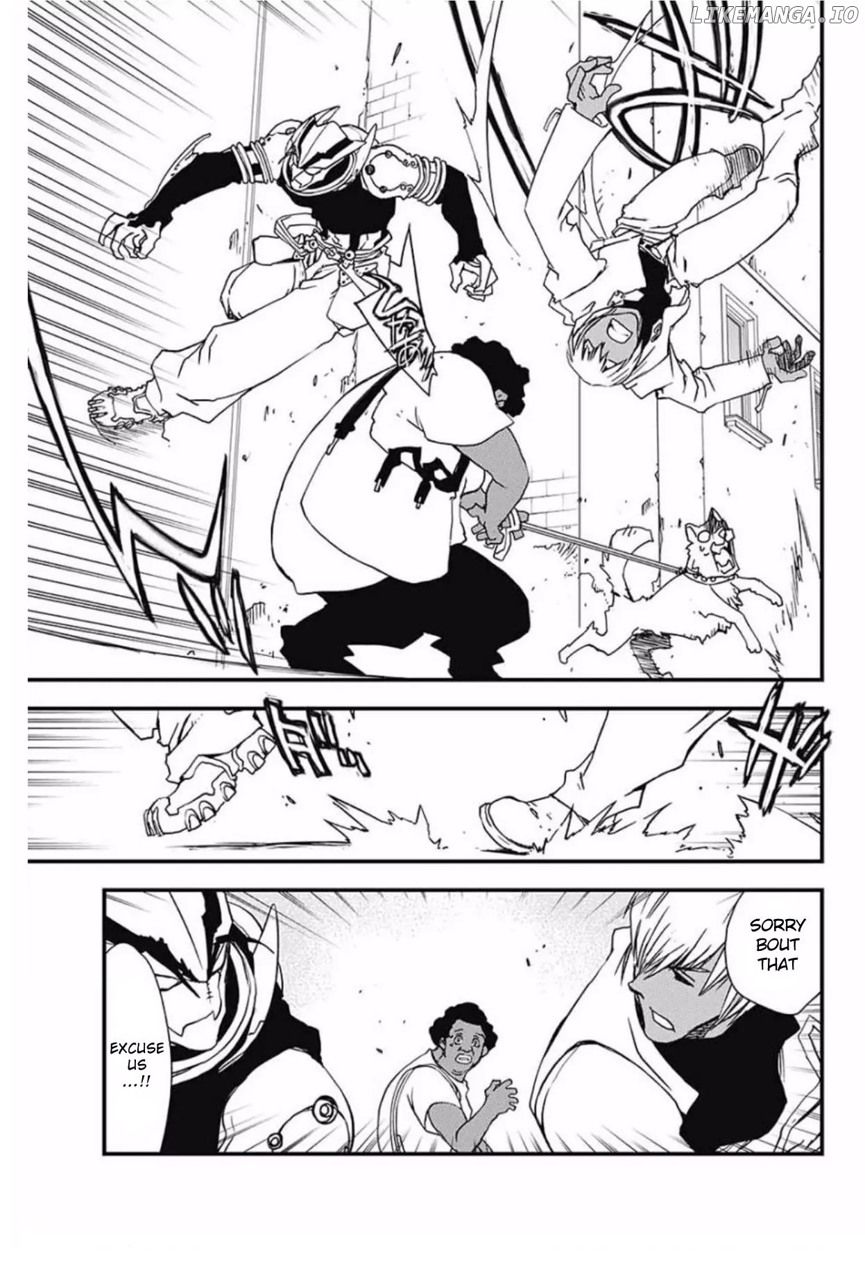 Kekkai Sensen - Back 2 Back chapter 7 - page 6