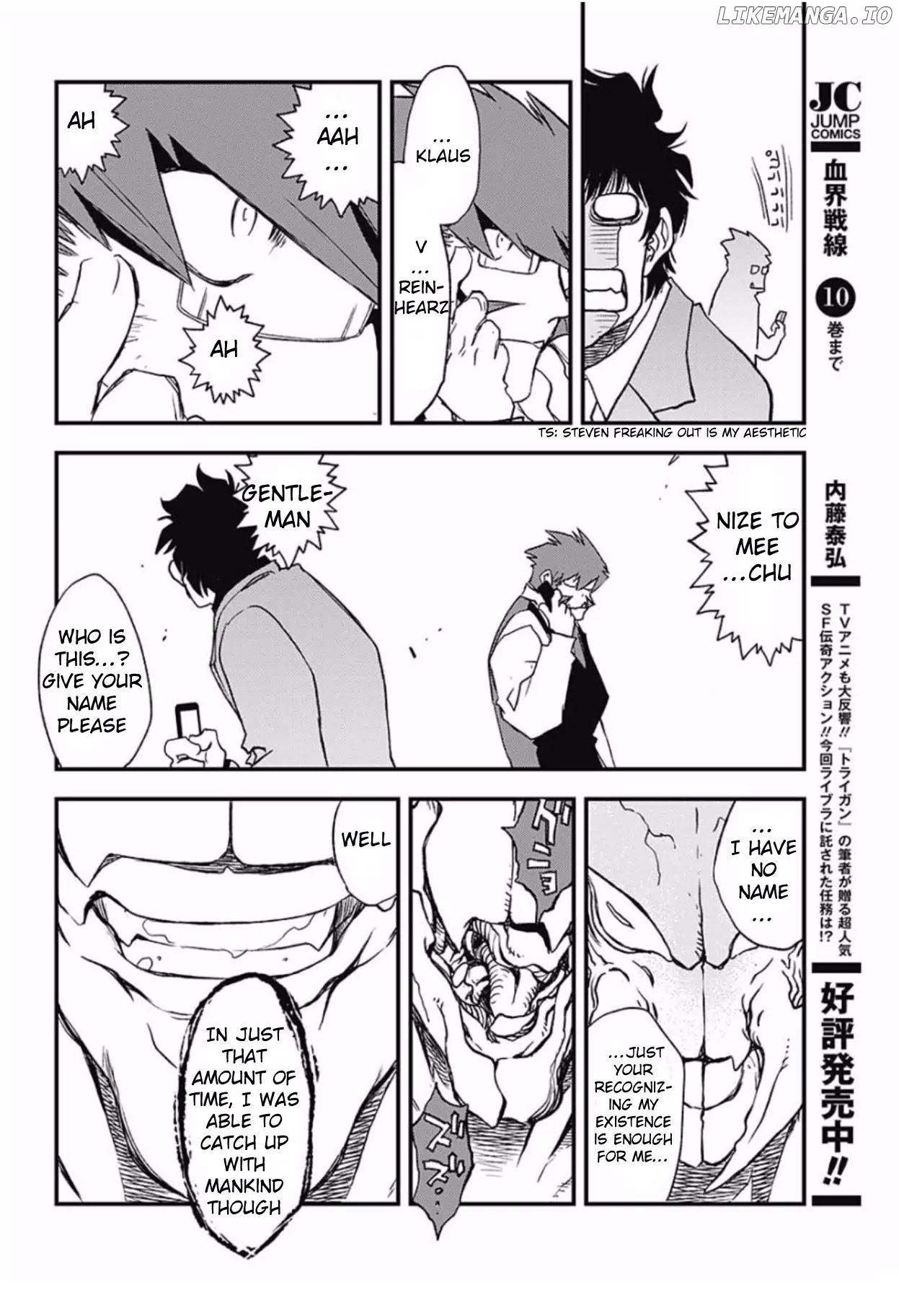 Kekkai Sensen - Back 2 Back chapter 6 - page 9