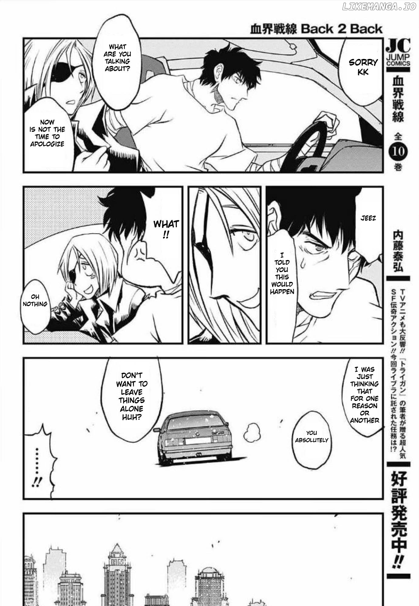 Kekkai Sensen - Back 2 Back chapter 26 - page 57