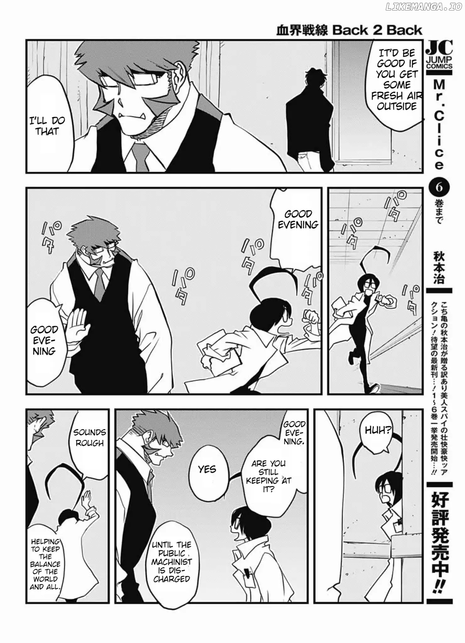 Kekkai Sensen - Back 2 Back chapter 14.1 - page 54