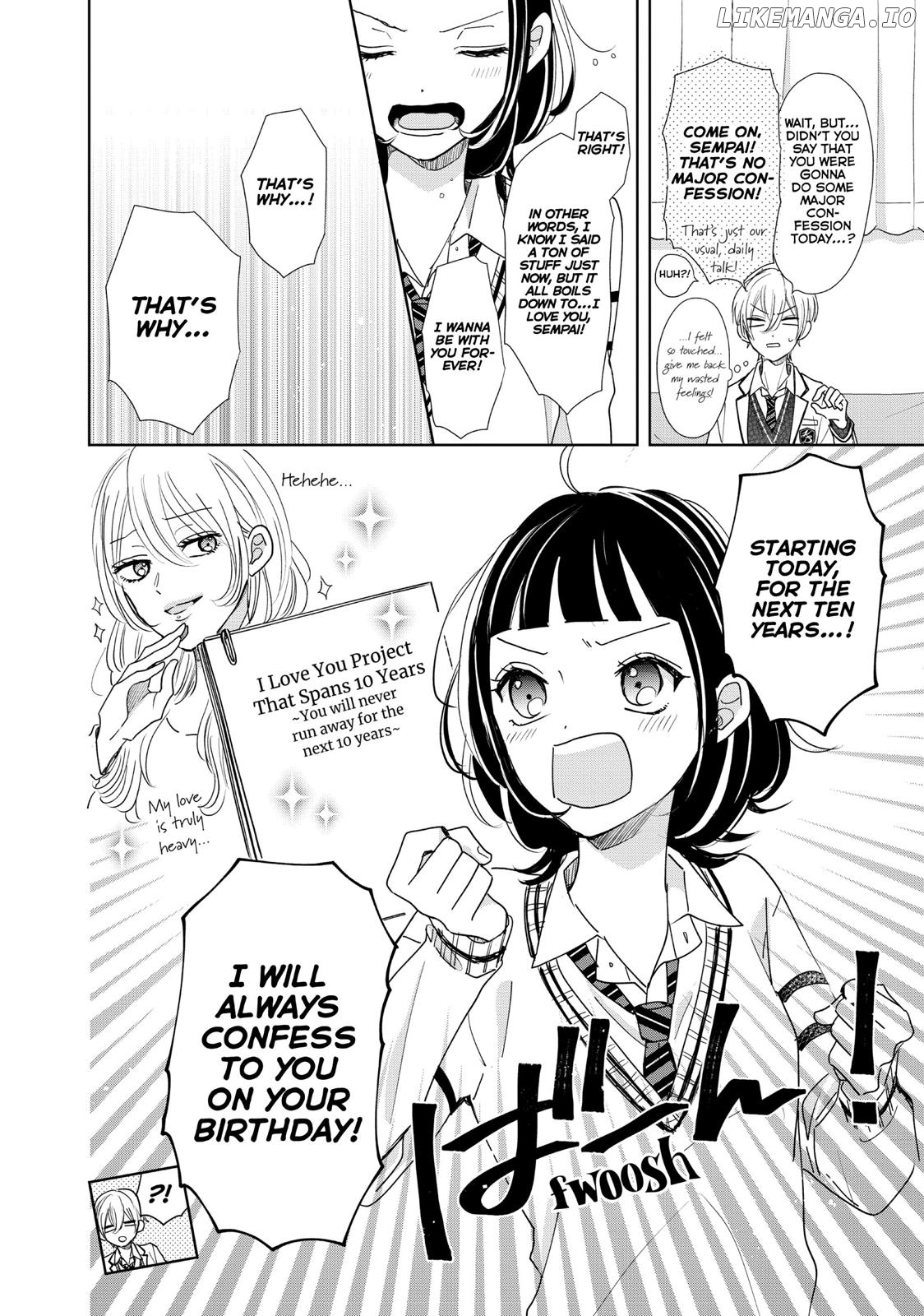 Senpai! Ima Kara Kokurimasu! chapter 29 - page 14