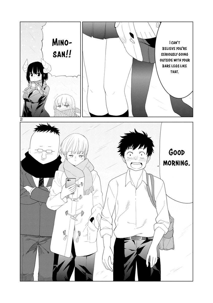 Is it okay to touch Mino-san there? chapter 32 - page 2