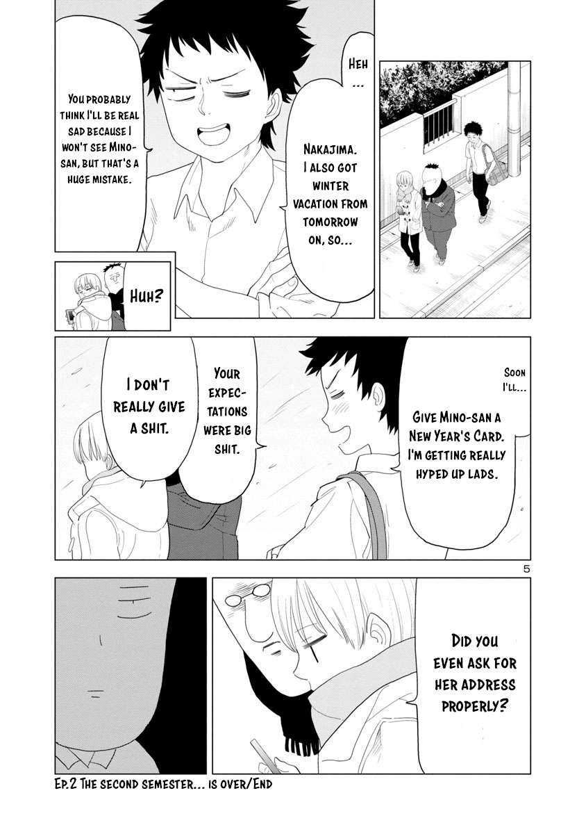 Is it okay to touch Mino-san there? chapter 32 - page 5