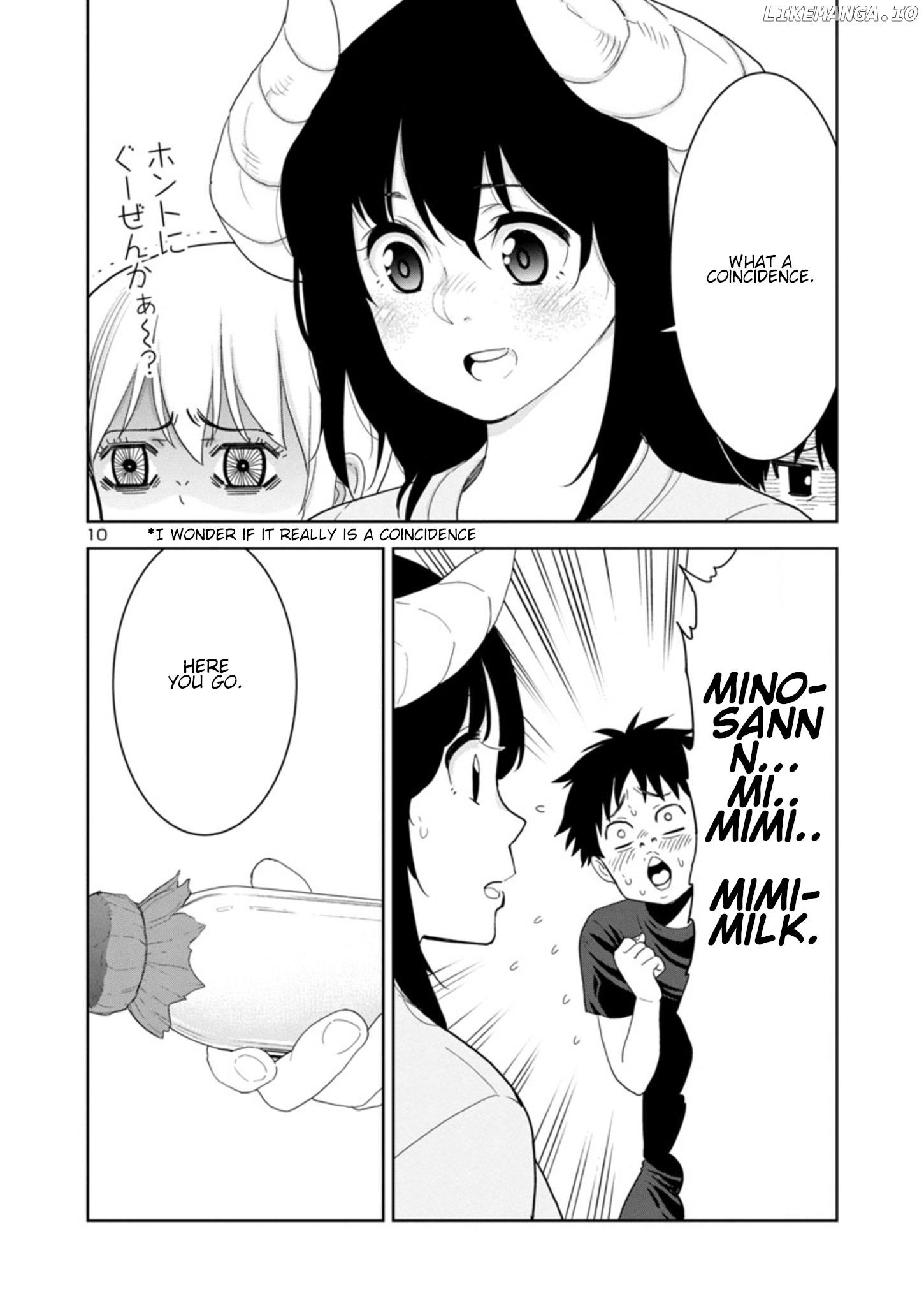 Is it okay to touch Mino-san there? chapter 34 - page 10