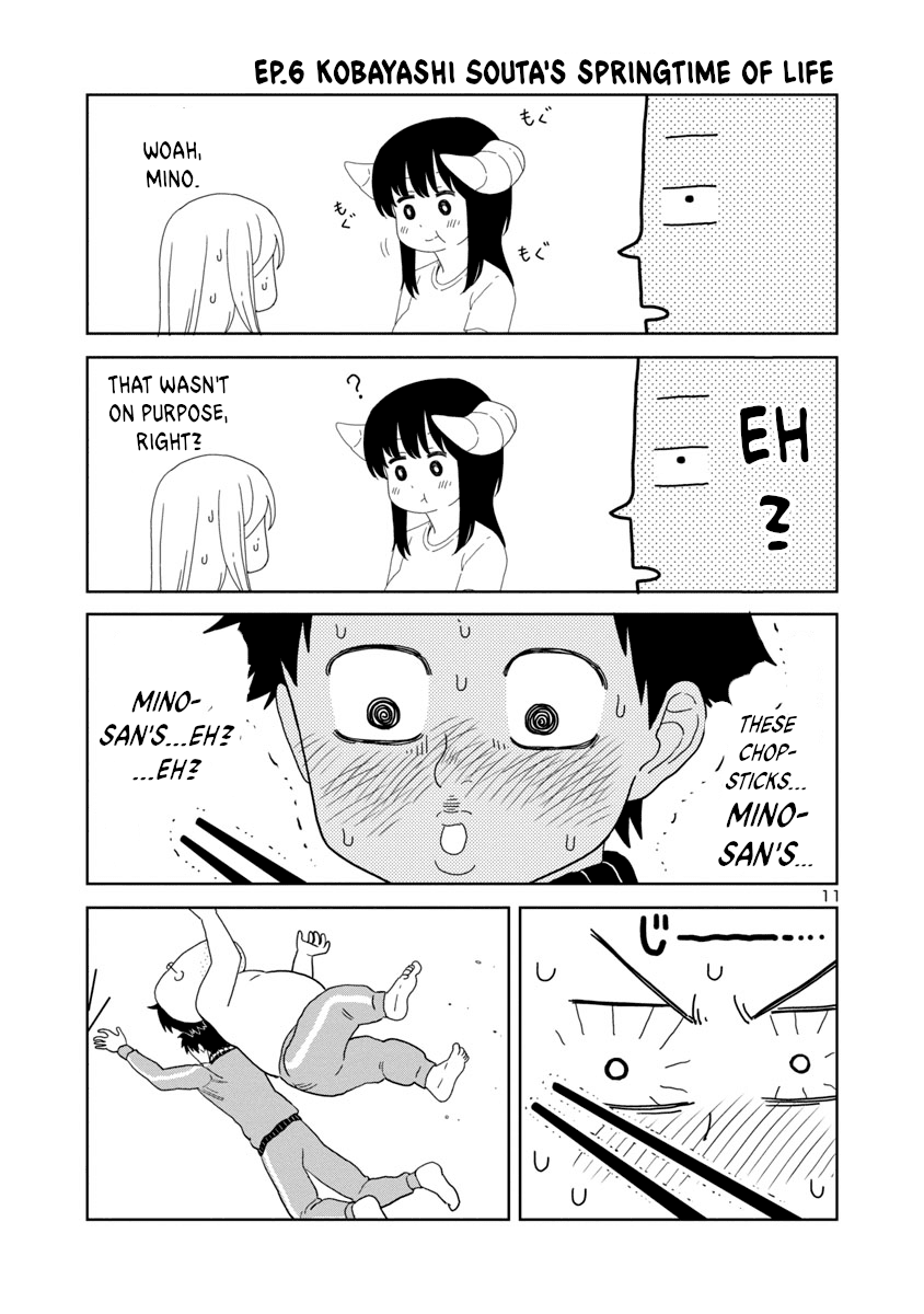 Is it okay to touch Mino-san there? chapter 12 - page 11