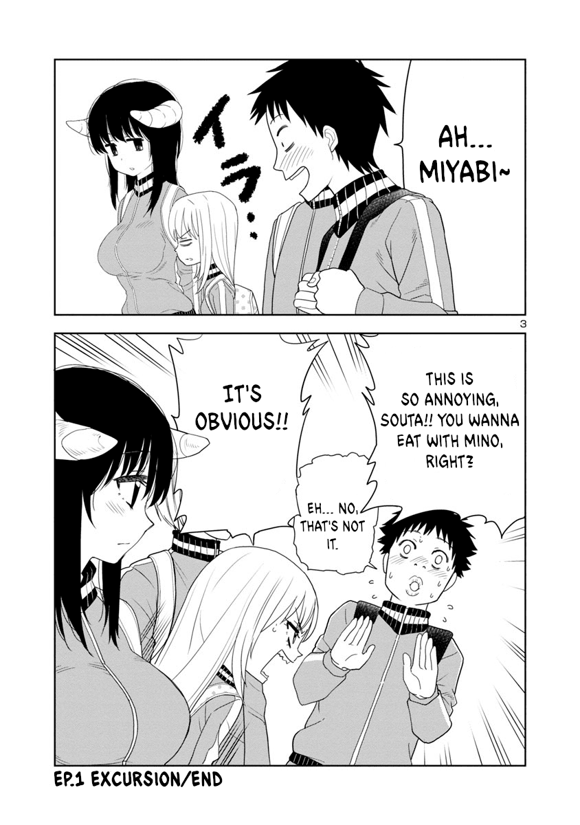 Is it okay to touch Mino-san there? chapter 12 - page 3