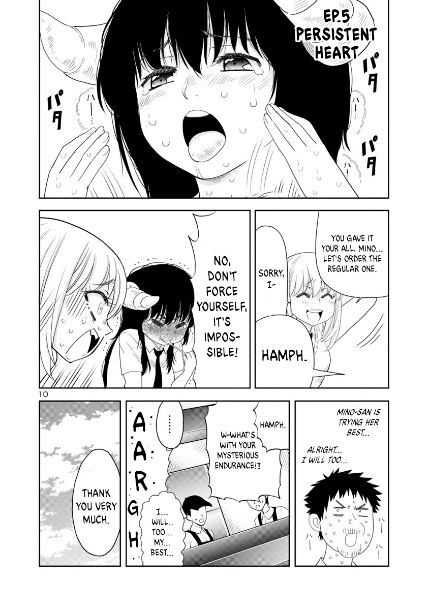 Is it okay to touch Mino-san there? chapter 9 - page 10