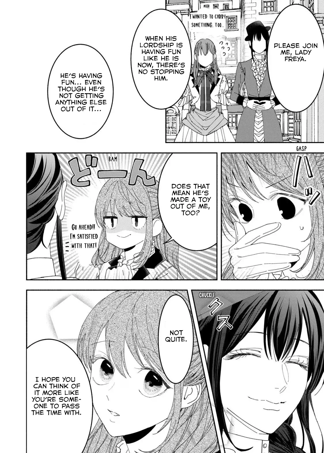 Moto Konyakusha kara Nigeru tame Kyūketsu Hakushaku ni Koibito no Furi wo Onegai Shitara, Naze ka Dekiai Mōdo ni Narimashita Chapter 3 - page 38