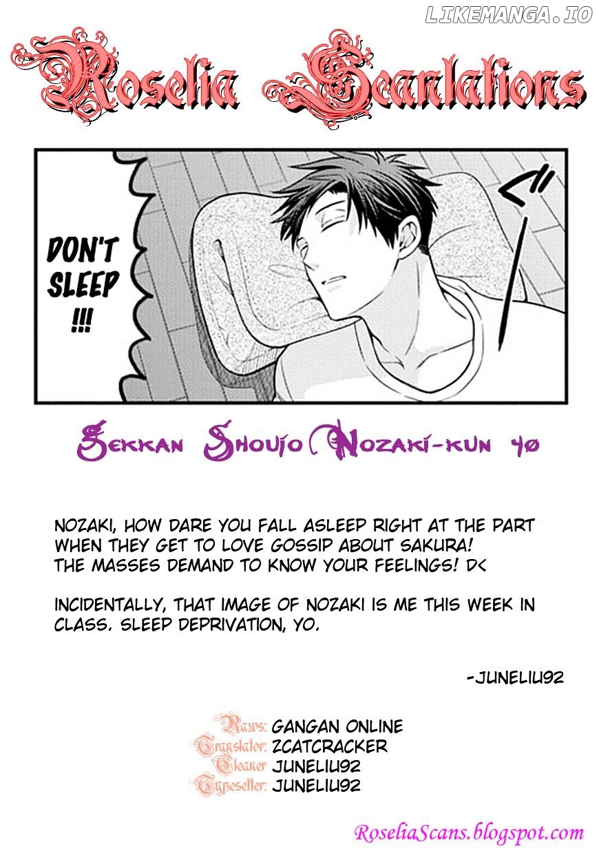 Gekkan Shojo Nozaki-kun Chapter 40 - page 14