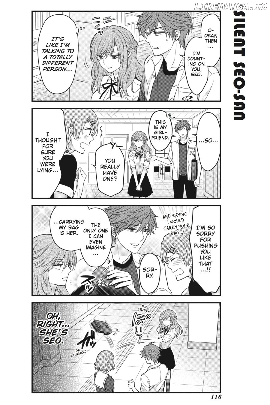 Gekkan Shojo Nozaki-kun chapter 58 - page 10