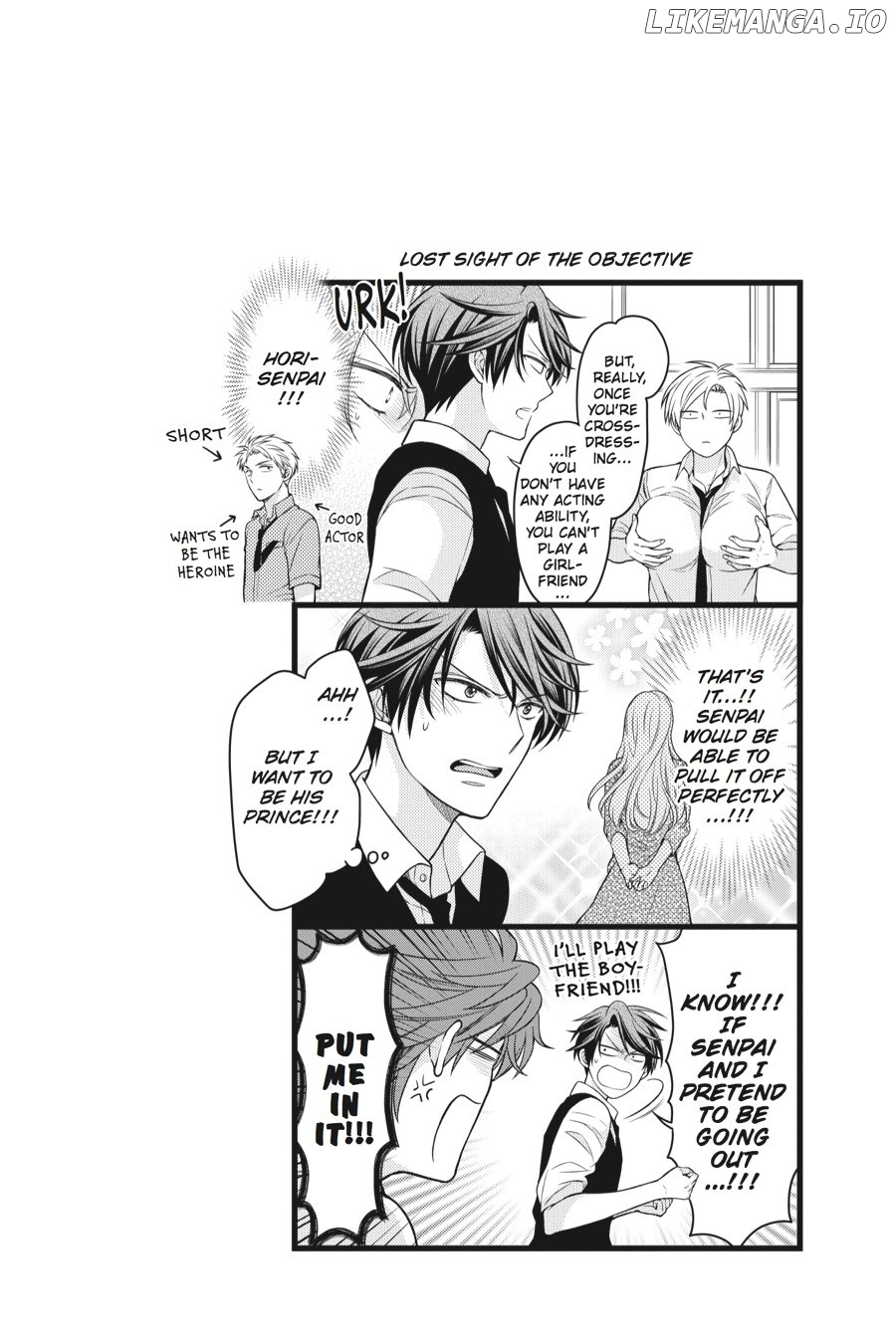 Gekkan Shojo Nozaki-kun chapter 58 - page 14
