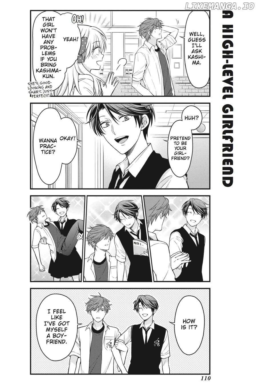 Gekkan Shojo Nozaki-kun chapter 58 - page 4