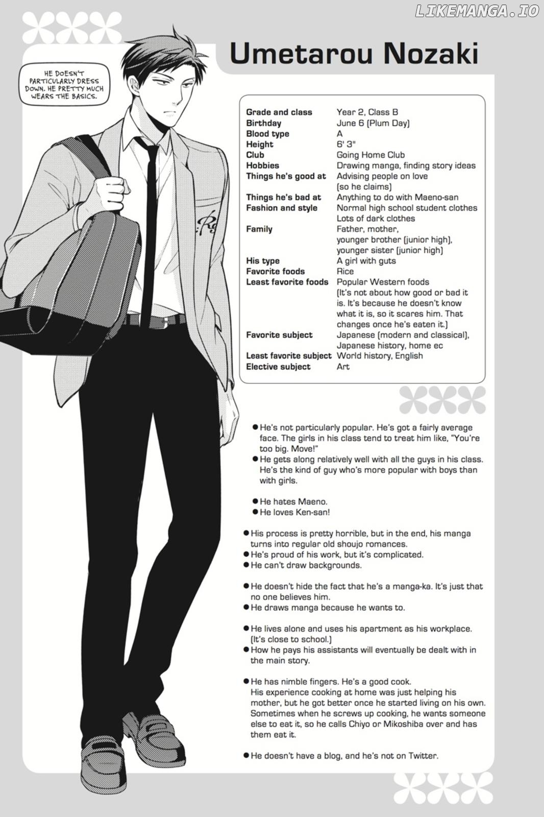 Gekkan Shojo Nozaki-kun Chapter 40.5 - page 5