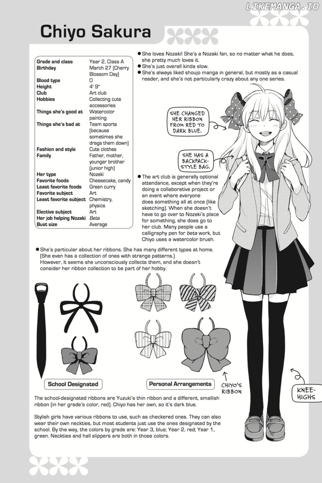Gekkan Shojo Nozaki-kun Chapter 40.5 - page 6