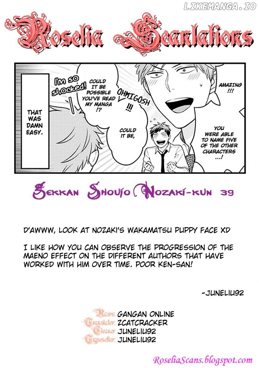 Gekkan Shojo Nozaki-kun Chapter 39 - page 14