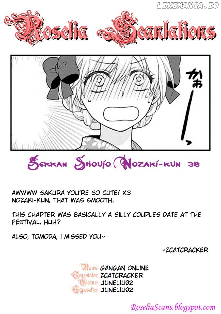 Gekkan Shojo Nozaki-kun Chapter 38 - page 14