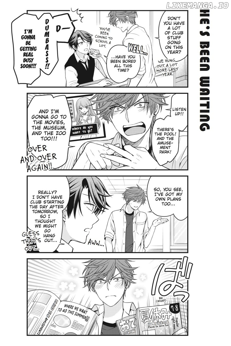 Gekkan Shojo Nozaki-kun chapter 60 - page 16