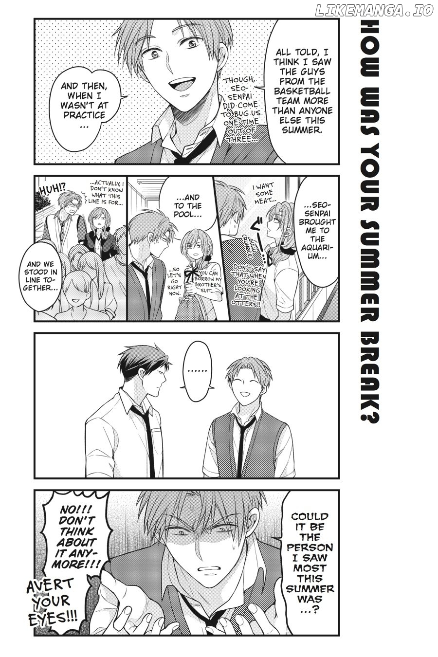 Gekkan Shojo Nozaki-kun chapter 60 - page 17