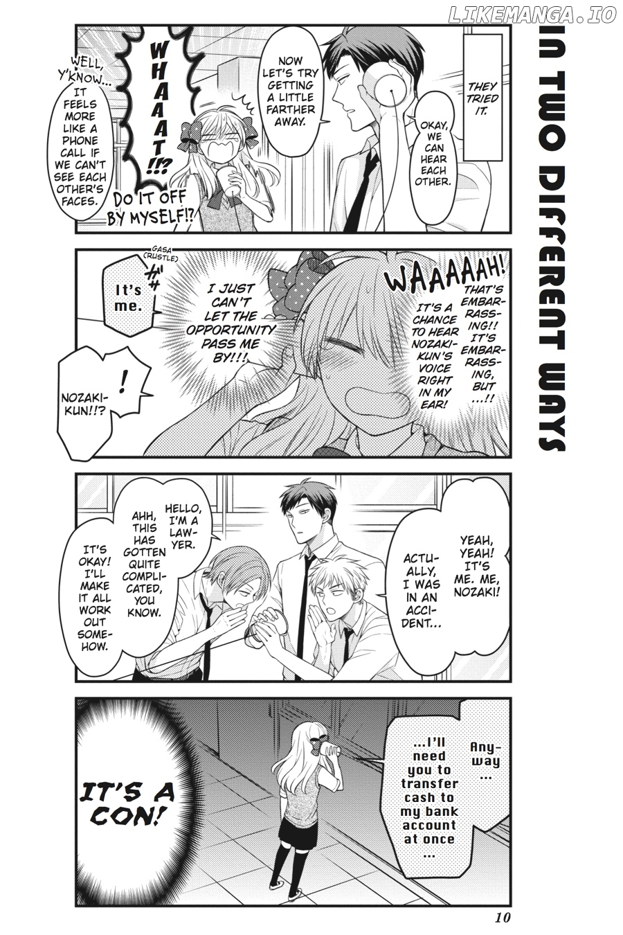 Gekkan Shojo Nozaki-kun chapter 61 - page 13