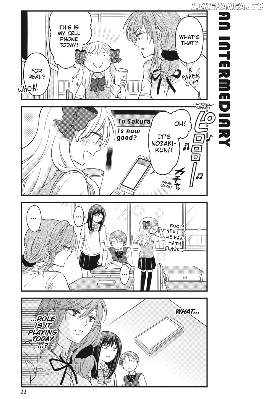 Gekkan Shojo Nozaki-kun chapter 61 - page 14