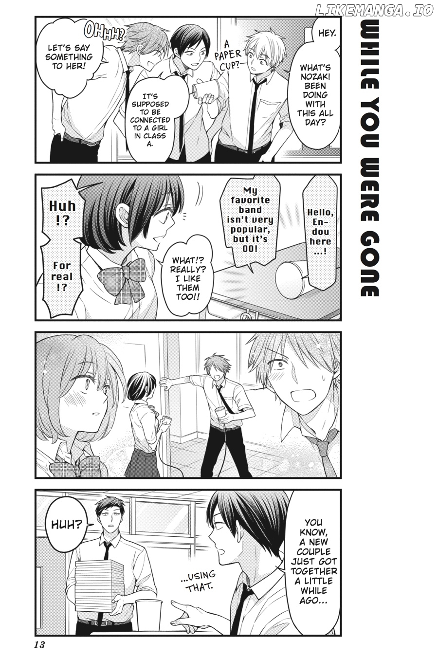 Gekkan Shojo Nozaki-kun chapter 61 - page 16