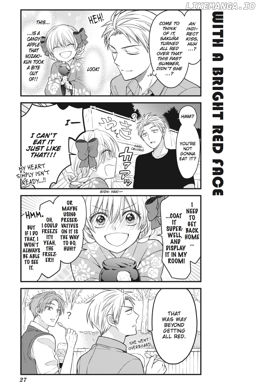 Gekkan Shojo Nozaki-kun chapter 62 - page 11