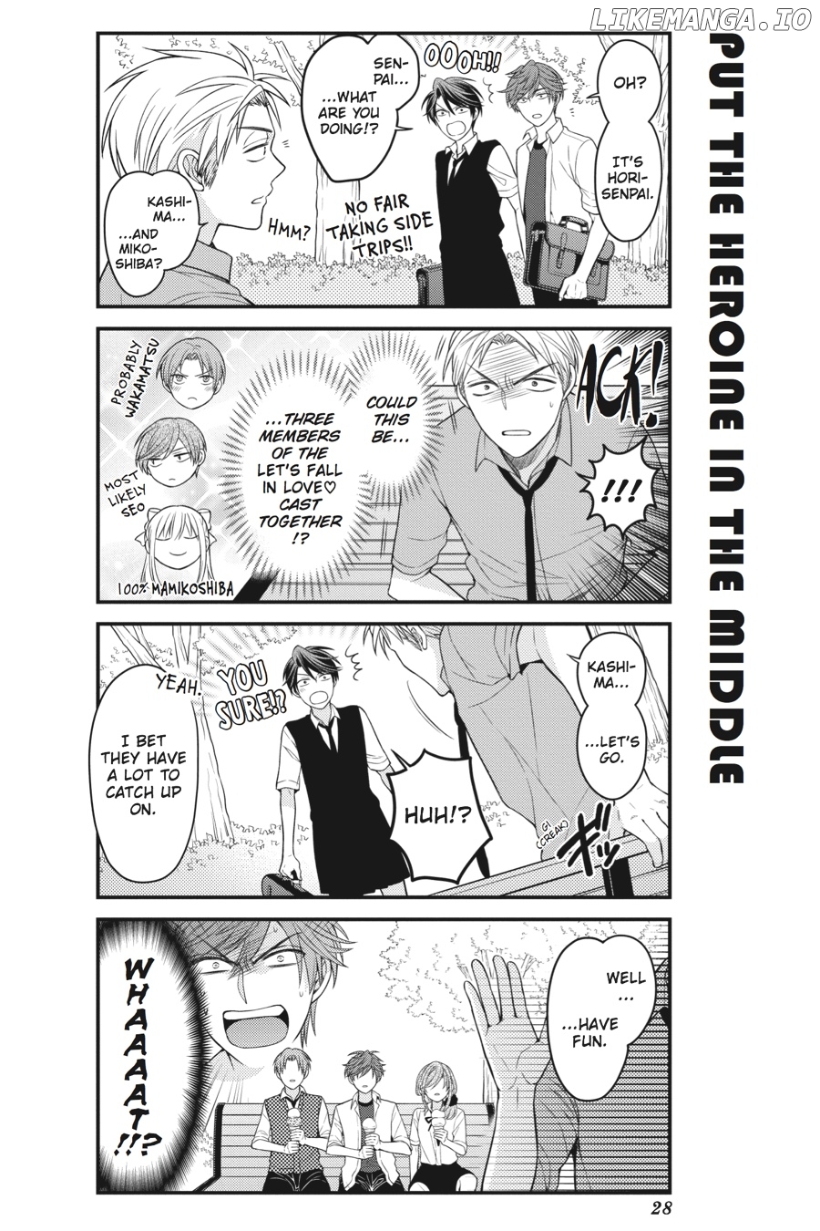Gekkan Shojo Nozaki-kun chapter 62 - page 12