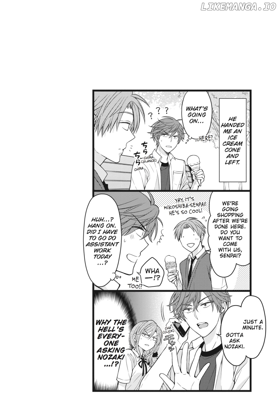 Gekkan Shojo Nozaki-kun chapter 62 - page 14