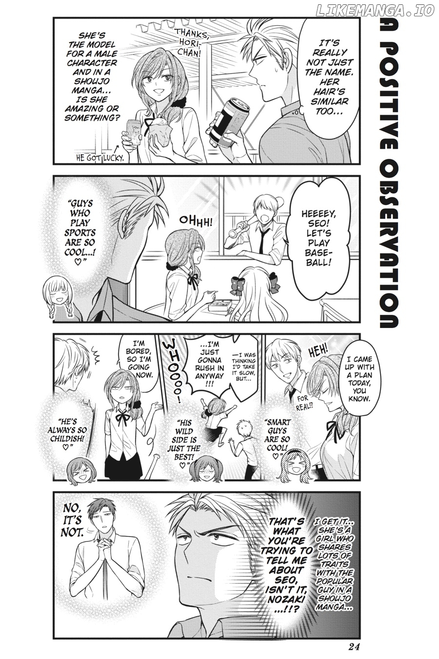 Gekkan Shojo Nozaki-kun chapter 62 - page 8