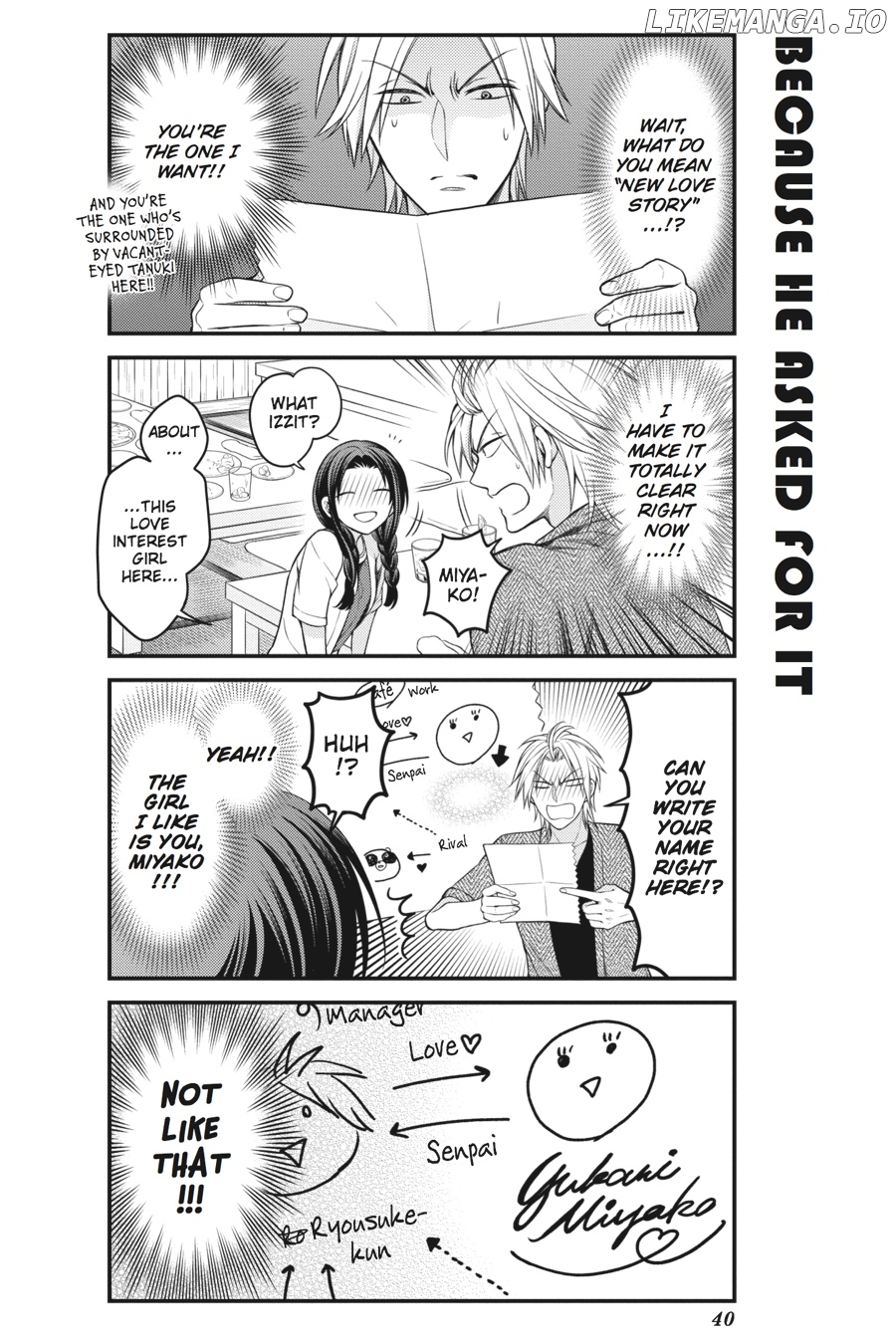 Gekkan Shojo Nozaki-kun chapter 63 - page 10