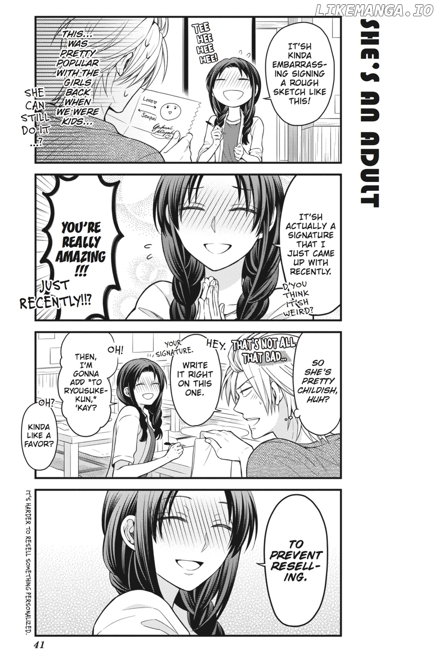 Gekkan Shojo Nozaki-kun chapter 63 - page 11