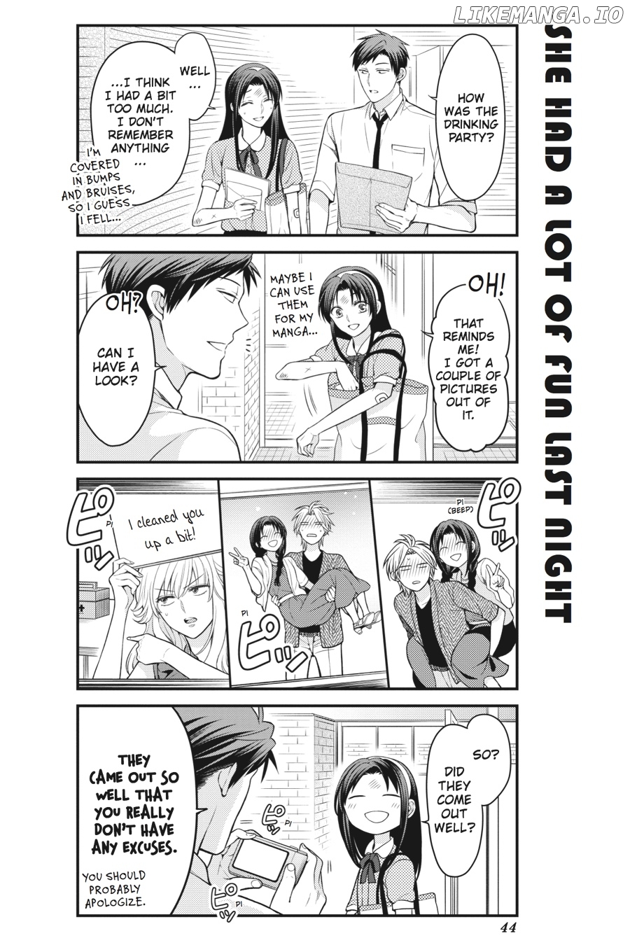 Gekkan Shojo Nozaki-kun chapter 63 - page 14