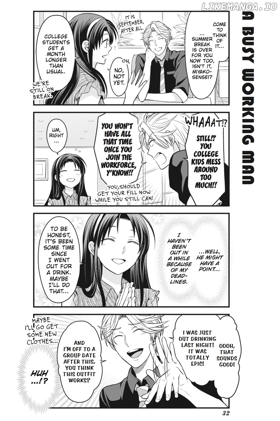 Gekkan Shojo Nozaki-kun chapter 63 - page 2