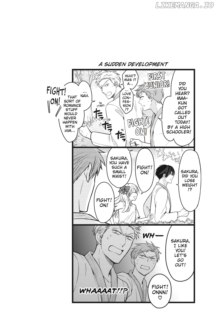 Gekkan Shojo Nozaki-kun chapter 64 - page 14