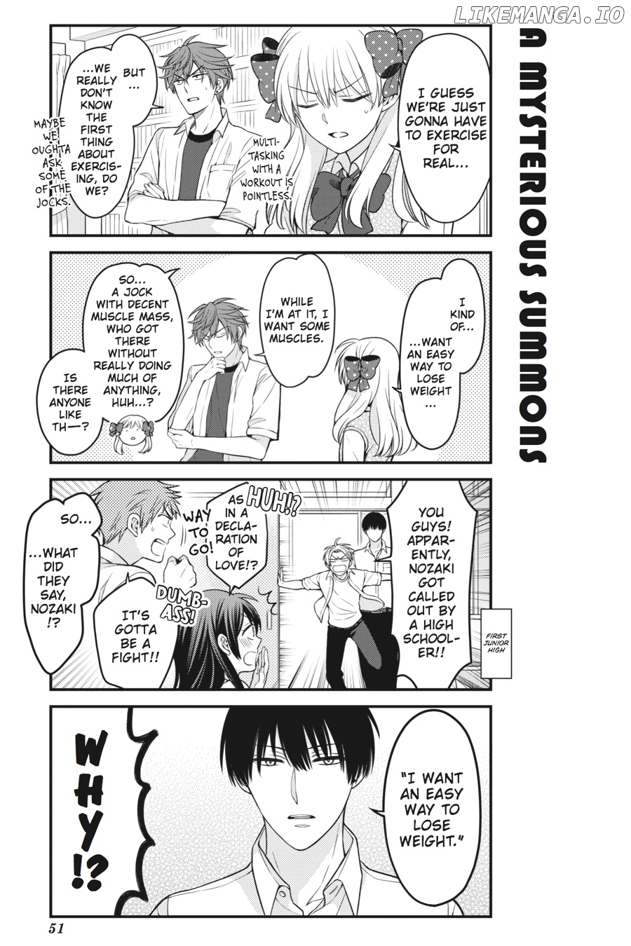 Gekkan Shojo Nozaki-kun chapter 64 - page 5