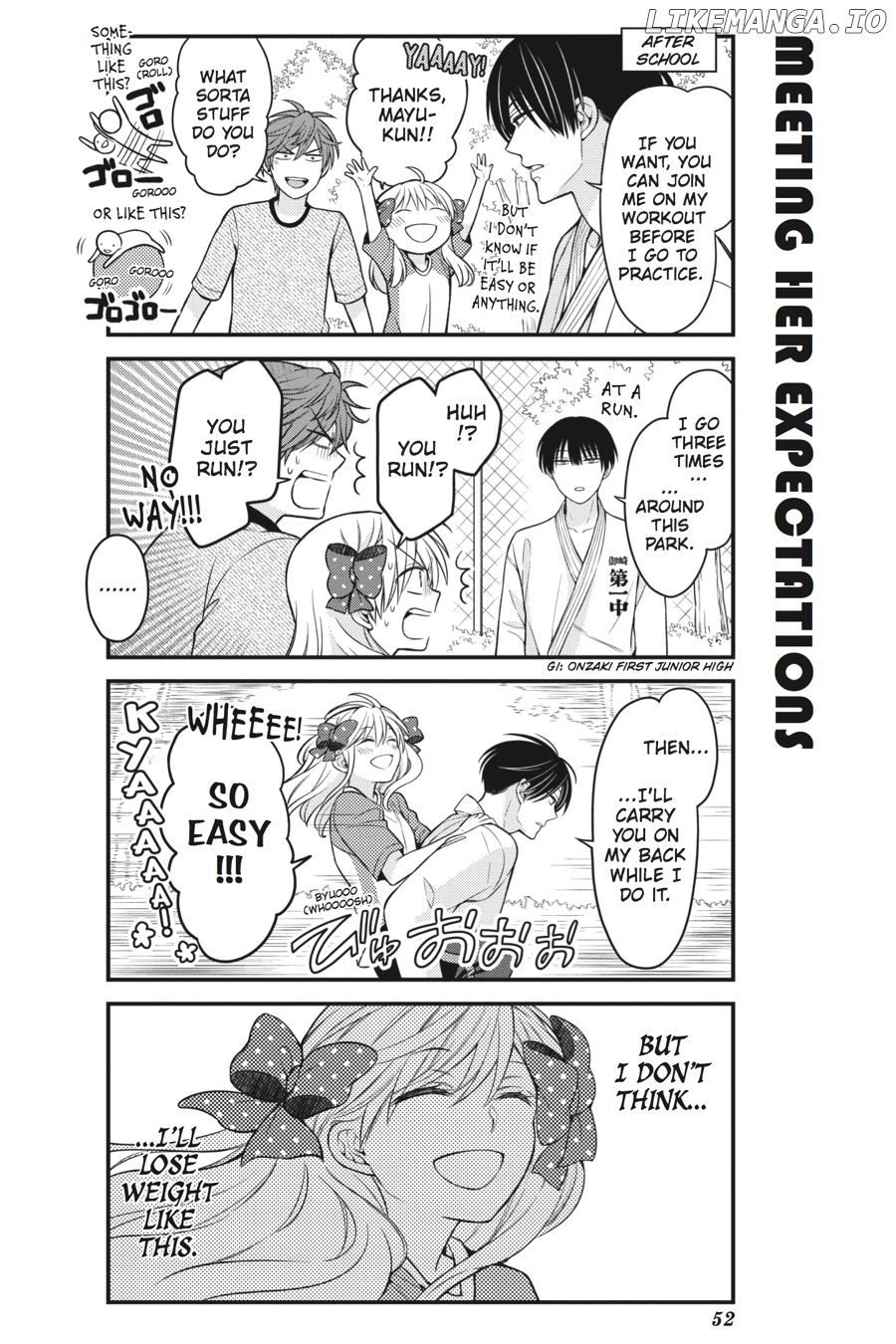 Gekkan Shojo Nozaki-kun chapter 64 - page 6