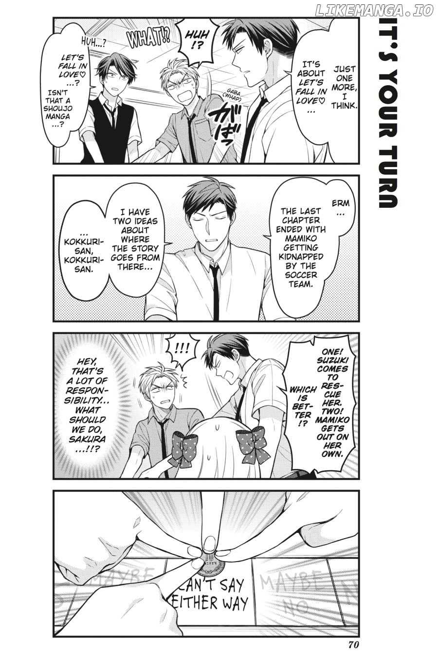Gekkan Shojo Nozaki-kun chapter 65 - page 10